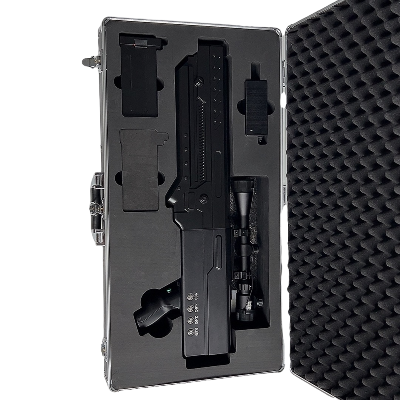  阳日镇手持便携式枪型低空防御反制四通道B型